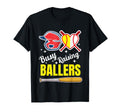 Busy Raising Ballers Softball And T-Shirt - Graphic Print Men Women - T-Shirt, Sweatshirt, Hoodie