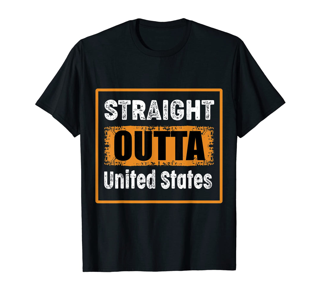 Straight Outta United States T-Shirt - Streetwear Style Men Women - T-Shirt, Sweatshirt, Hoodie