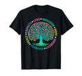 Tree Life Kindness Peace Inclusion Love T-Shirt - Custom Art Print Unisex - T-Shirt, Sweatshirt, Hoodie