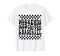 Funny Baseball Weekends Iced Coffee And T-Shirt - Trendy Graphic Men Women - T-Shirt, Sweatshirt, Hoodie