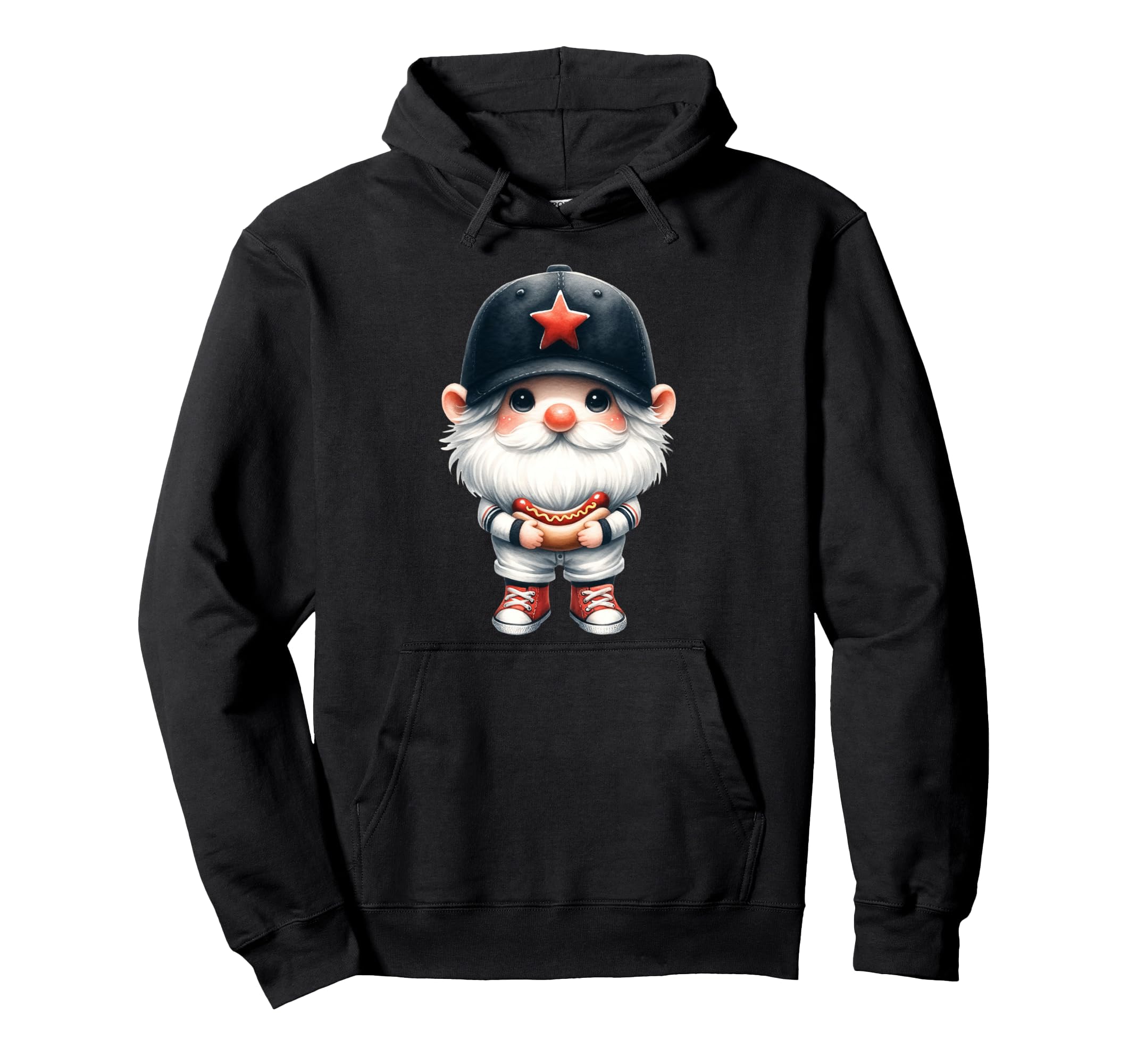 Baseball Hot Dog Dad Baseball Grandpa Hoodie - Trendy Graphic for Adults - T-Shirt, Sweatshirt, Hoodie