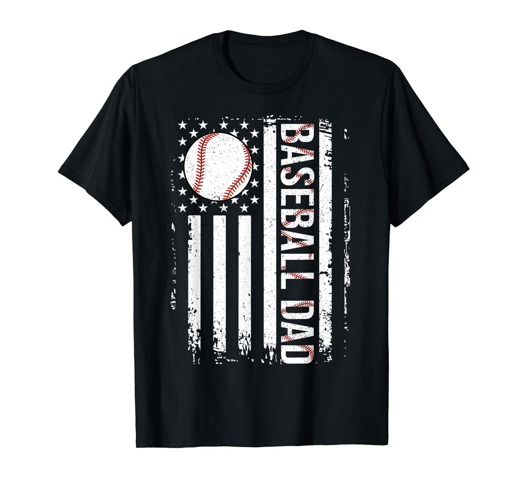 Baseball Dad Gifts Daddy Fathers Day T-Shirt - Aesthetic Graphic for Adults - T-Shirt, Sweatshirt, Hoodie