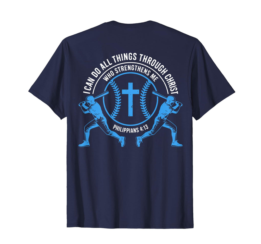Baseball Christian Softball I Can T-Shirt - Aesthetic Graphic for Adults - T-Shirt, Sweatshirt, Hoodie
