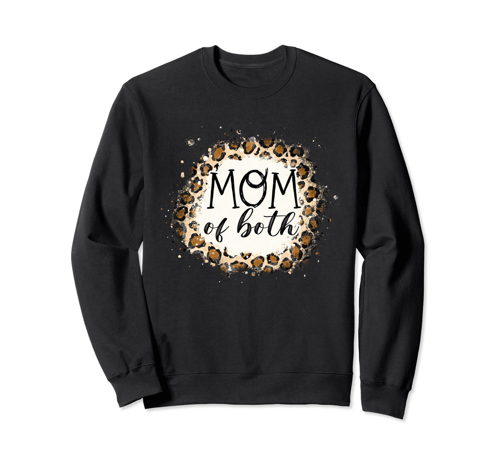 Mom Both Softball Baseball Mama Sweatshirt - Unique Graphic for Adults - T-Shirt, Sweatshirt, Hoodie