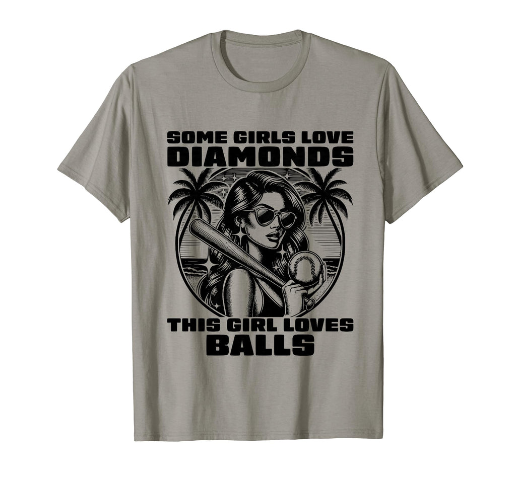 Funny Baseball Softball Player Mom Wife T-Shirt - Graphic Print Men Women - T-Shirt, Sweatshirt, Hoodie