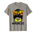 Bowling Messy Bun Proud Mom Baseball T-Shirt - Fun Novelty Design Unisex - T-Shirt, Sweatshirt, Hoodie