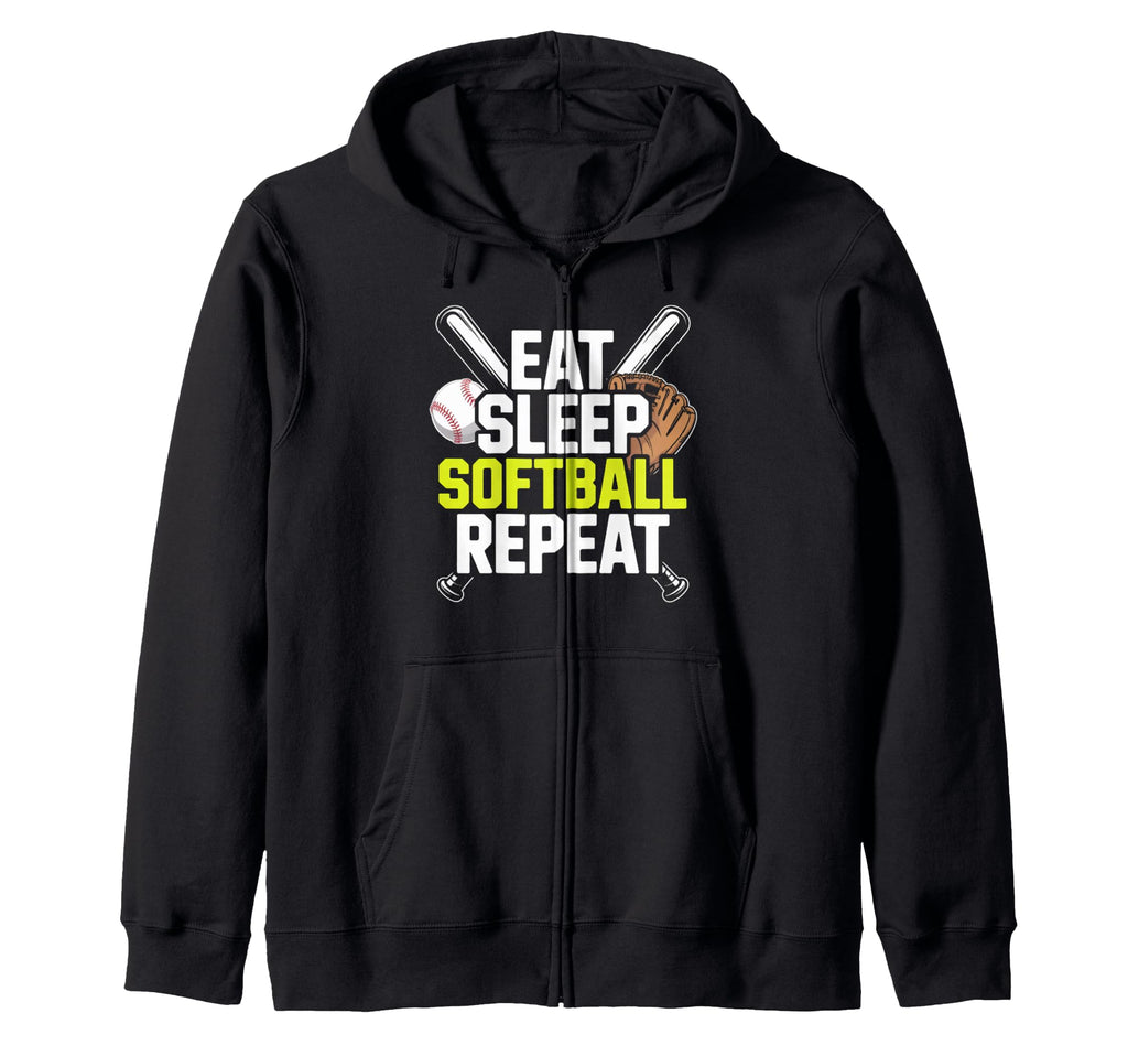Softball Baseball Sports T-Shirt - Casual Everyday Wear for Adults - T-Shirt, Sweatshirt, Hoodie
