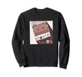 Nostalgic 90S Aesthetic Cassette Player Sweatshirt - Trendy Graphic Unisex - T-Shirt, Sweatshirt, Hoodie