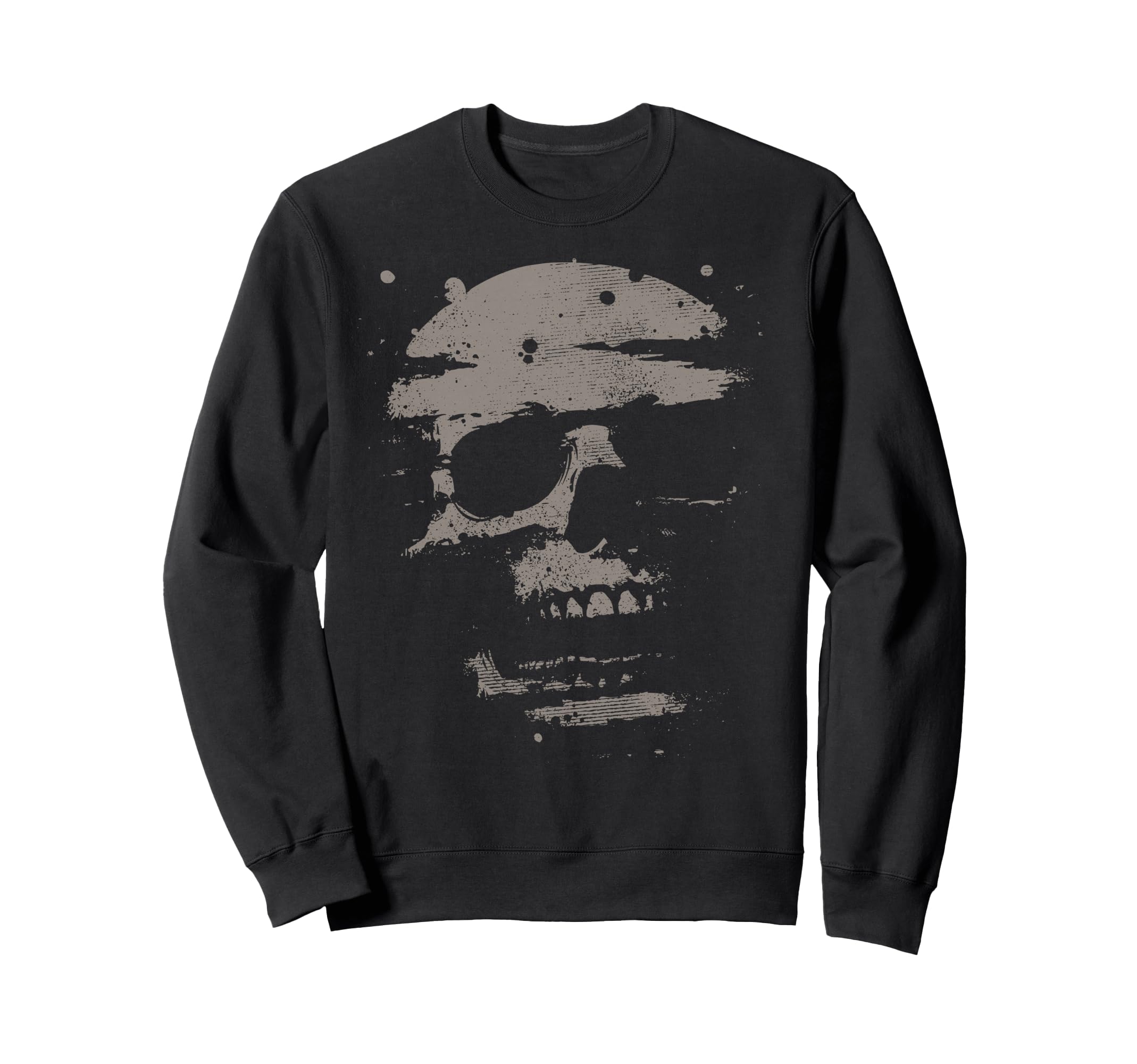 Skull Grunge Gothic Alt Y2K Aesthetic Hoodie - Minimalist Print Men Women - T-Shirt, Sweatshirt, Hoodie