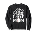 Baseball And Cheer Mom Cheerleading Sweatshirt - Aesthetic Graphic Unisex - T-Shirt, Sweatshirt, Hoodie