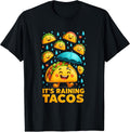 It'S Raining Tacos Happy Taco Falling From - Adult & Kids T-Shirts, Sweatshirts & Hoodies apparel design preview 1