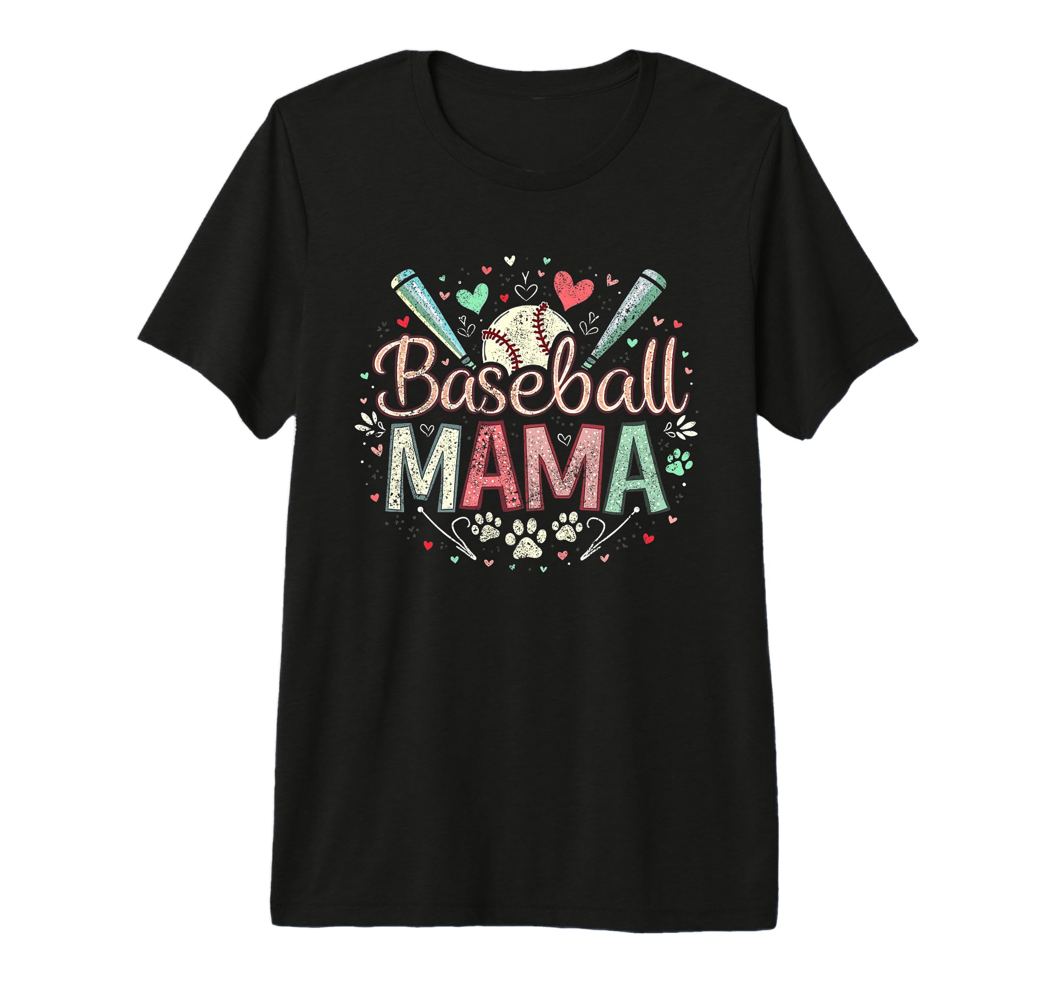 Funny Dog Mom T Shirts Baseball Mama T-Shirt - Aesthetic Graphic Men Women - T-Shirt, Sweatshirt, Hoodie