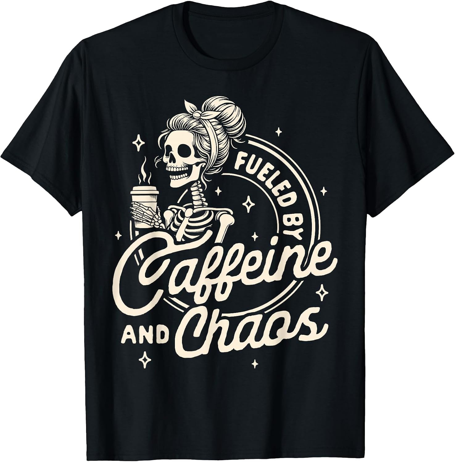 Funny Humor Skeleton Mommy Moms Hustle - Adult & Kids T-Shirts, Sweatshirts & Hoodies apparel design preview 1