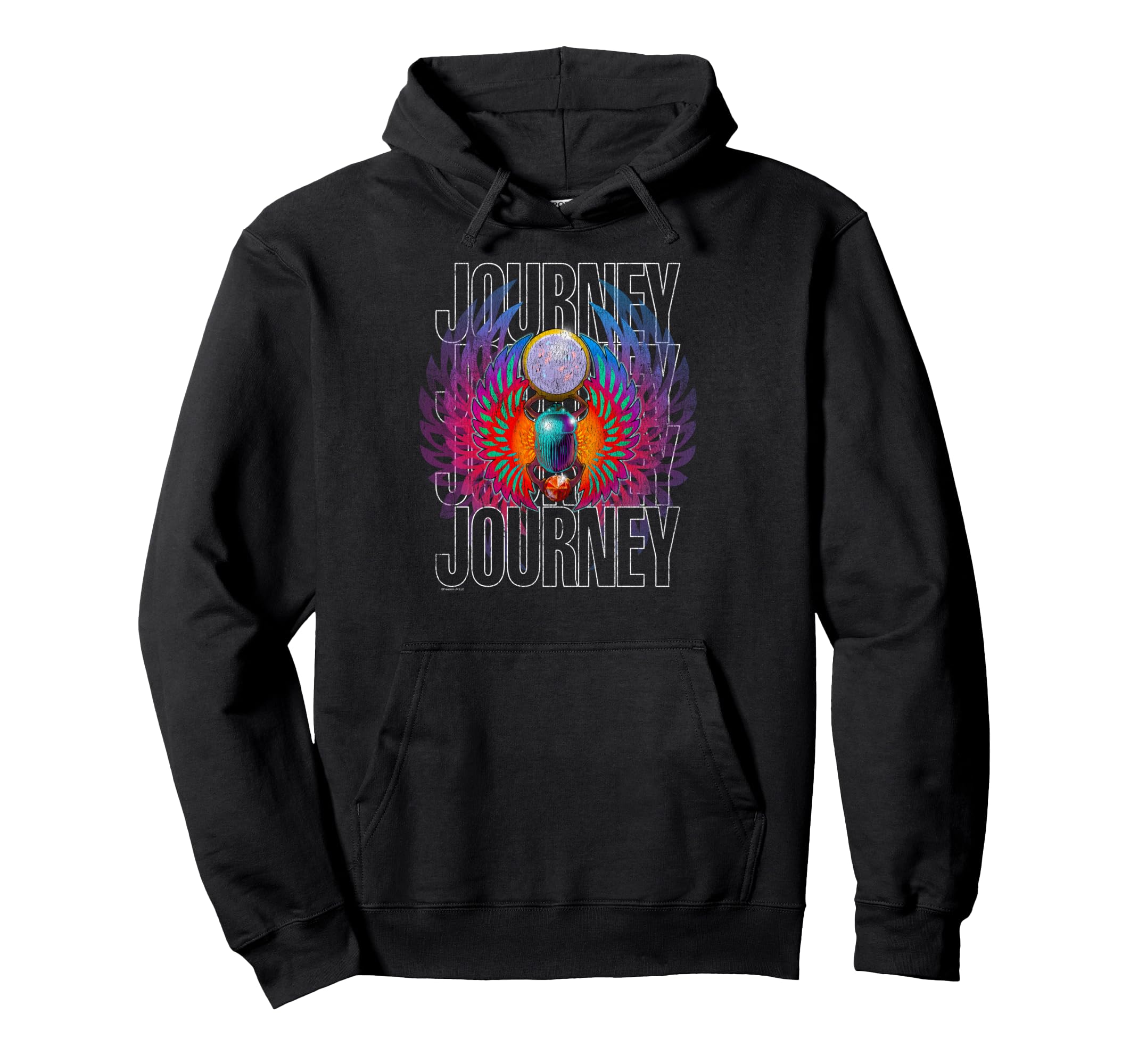 Journey Infinity Wings Vivid Hoodie - Casual Everyday Wear Men Women - T-Shirt, Sweatshirt, Hoodie