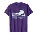 Ski Lake Placid Ny Illustration Snow T-Shirt - Streetwear Style for Adults - T-Shirt, Sweatshirt, Hoodie