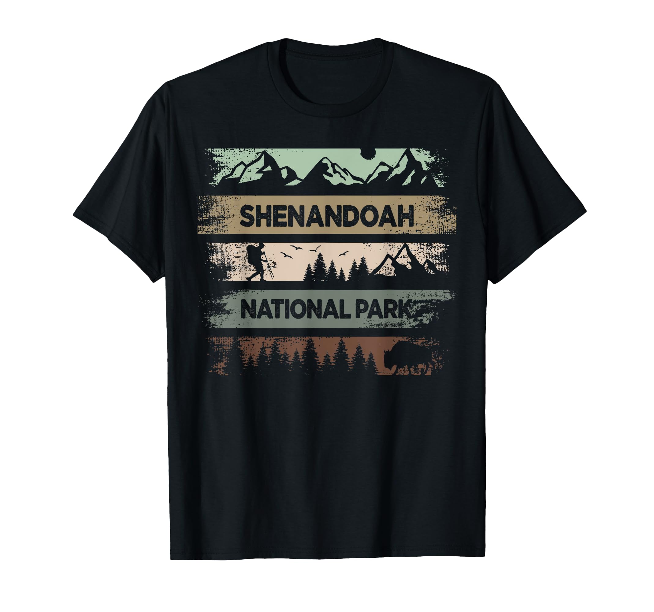 Shenandoah National Park Us T-Shirt - Streetwear Style for Adults - T-Shirt, Sweatshirt, Hoodie