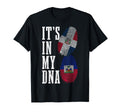 Haiti Dominican Republic Its My Dna T-Shirt - Fun Novelty Design Unisex - T-Shirt, Sweatshirt, Hoodie
