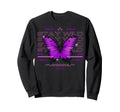 Y2K Butterfly Bold Urban Sweatshirt - Casual Everyday Wear for Adults - T-Shirt, Sweatshirt, Hoodie