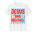 Jesus And Baseball Coquette Christian T-Shirt - Streetwear Style Unisex - T-Shirt, Sweatshirt, Hoodie