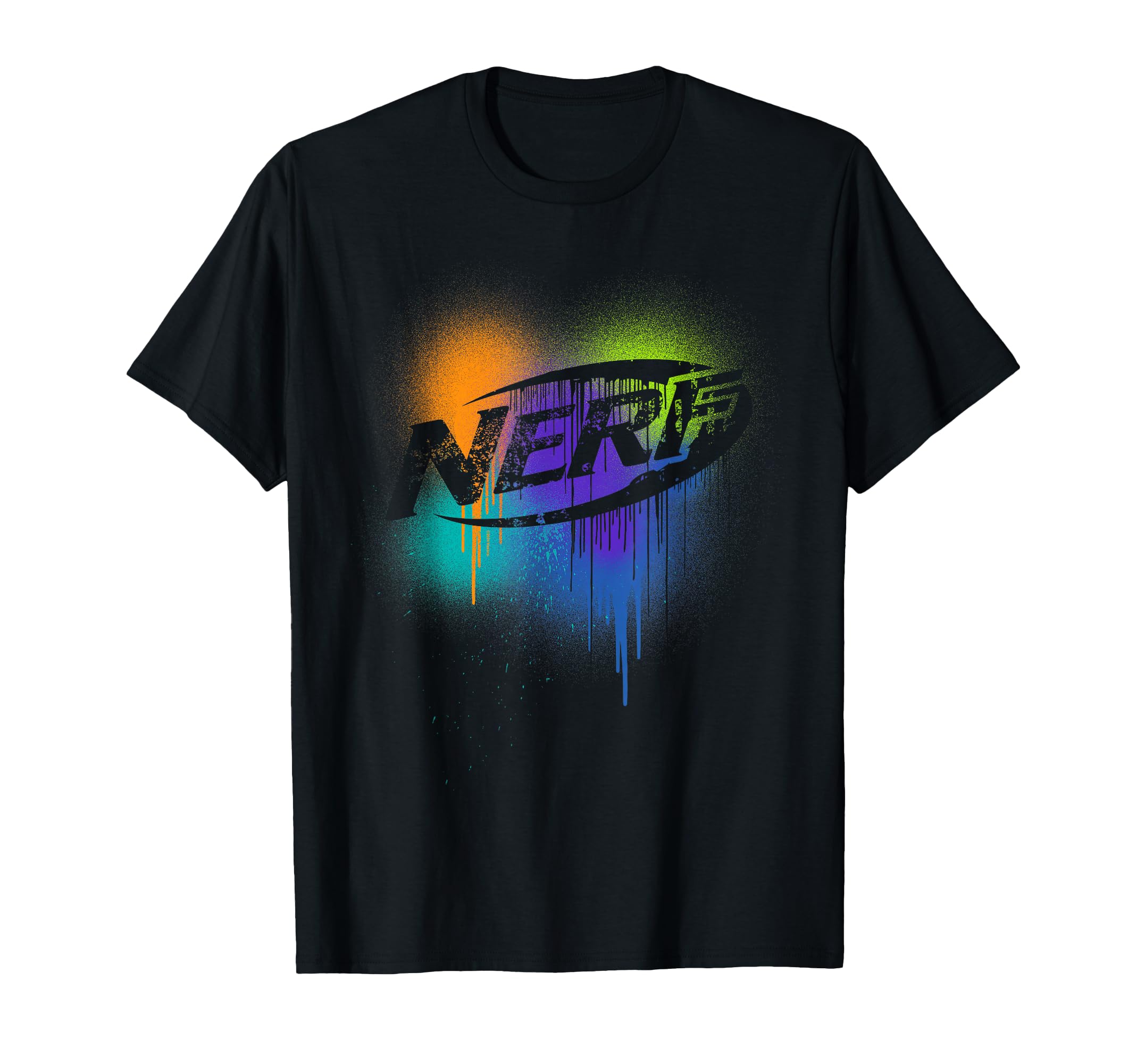 Nerf Spray Drips T-Shirt - Minimalist Print Men Women - T-Shirt, Sweatshirt, Hoodie
