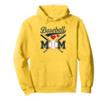 Baseball Mom Hoodie - Custom Art Print Unisex - T-Shirt, Sweatshirt, Hoodie