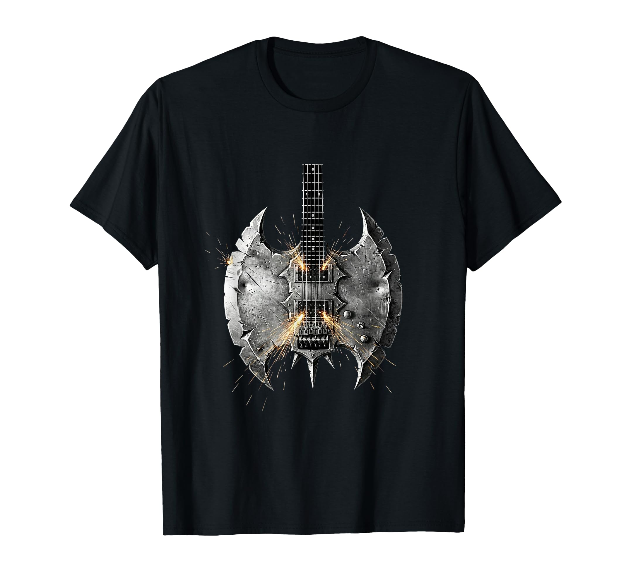 Funny Rock Heavy Metal Electric Guitar T-Shirt - Novelty Apparel Men Women - T-Shirt, Sweatshirt, Hoodie