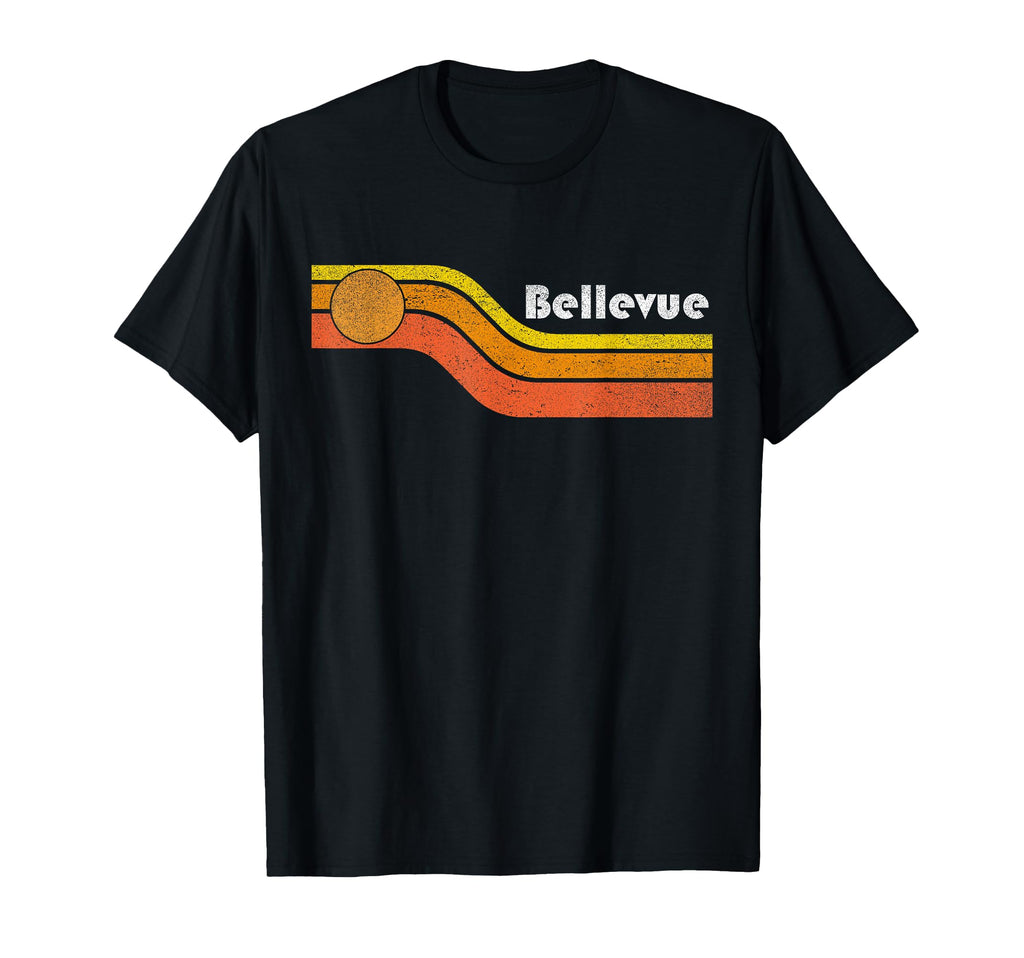 Bellevue 70S 80S T-Shirt - Streetwear Style for Adults - T-Shirt, Sweatshirt, Hoodie