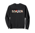 Baseball Mama Enthusiast Sports Sweatshirt - Custom Art Print for Adults - T-Shirt, Sweatshirt, Hoodie
