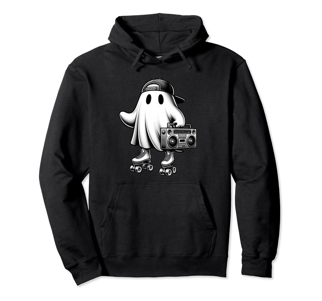 Funny Boo 90S Nostalgic Halloween Hoodie - Custom Art Print for Adults - T-Shirt, Sweatshirt, Hoodie