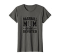 Baseball Mom Forever Devoted Team T-Shirt - Novelty Apparel for Adults - T-Shirt, Sweatshirt, Hoodie