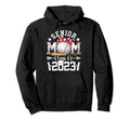 Senior 23 Baseball Mom Class 2023 Graduated Hoodie - Trendy Graphic Unisex - T-Shirt, Sweatshirt, Hoodie