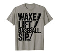 Funny Baseball Player Coach Coffee T-Shirt - Minimalist Print Men Women - T-Shirt, Sweatshirt, Hoodie