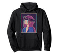 Sad Anime Japanese Vaporwave Aesthetic Hoodie - Novelty Apparel for Adults - T-Shirt, Sweatshirt, Hoodie
