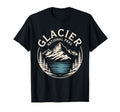 Glacier National Park Outdoor Nature Us T-Shirt - Minimalist Print Unisex - T-Shirt, Sweatshirt, Hoodie
