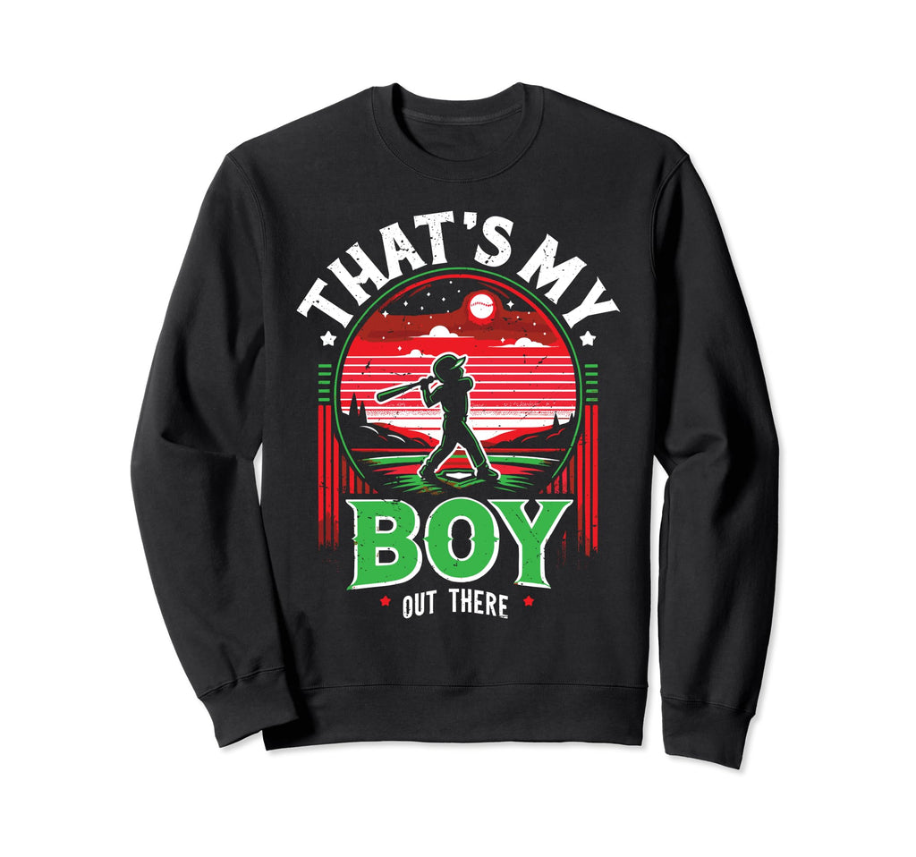 Father Son Baseball Dad Baseball Sweatshirt - Graphic Print for Adults - T-Shirt, Sweatshirt, Hoodie