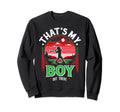 Father Son Baseball Dad Baseball Sweatshirt - Graphic Print for Adults - T-Shirt, Sweatshirt, Hoodie