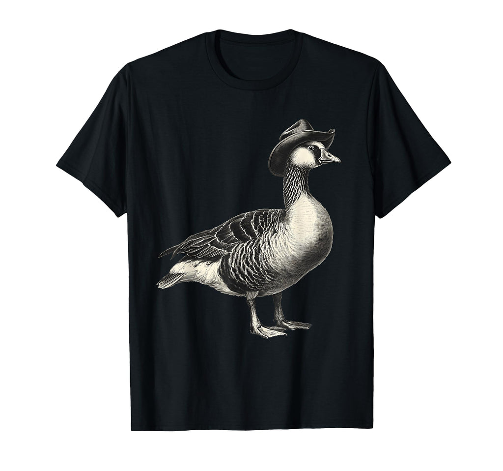 Goose Cowboy Rodeo Cowgirl Western T-Shirt - Graphic Print Men Women - T-Shirt, Sweatshirt, Hoodie