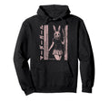 Anime Horror Bunny Aesthetic Soft Hoodie - Fun Novelty Design Men Women - T-Shirt, Sweatshirt, Hoodie