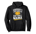 Baseball Sports Lover Somebodys Loud Hoodie - Custom Art Print Men Women - T-Shirt, Sweatshirt, Hoodie