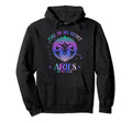 Funny Aries Astrology Zodiac Sign Hoodie - Novelty Apparel Men Women - T-Shirt, Sweatshirt, Hoodie