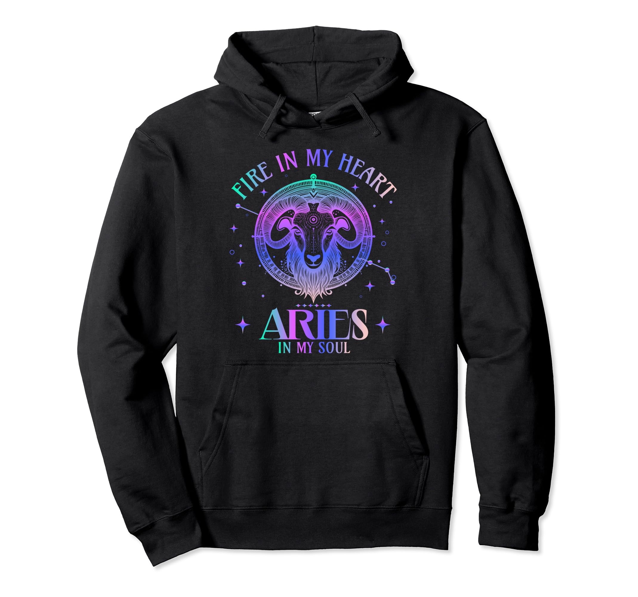 Funny Aries Astrology Zodiac Sign Hoodie - Novelty Apparel Men Women - T-Shirt, Sweatshirt, Hoodie
