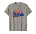 Funny Baseball Sister Rookie T-Shirt - Custom Art Print Unisex - T-Shirt, Sweatshirt, Hoodie