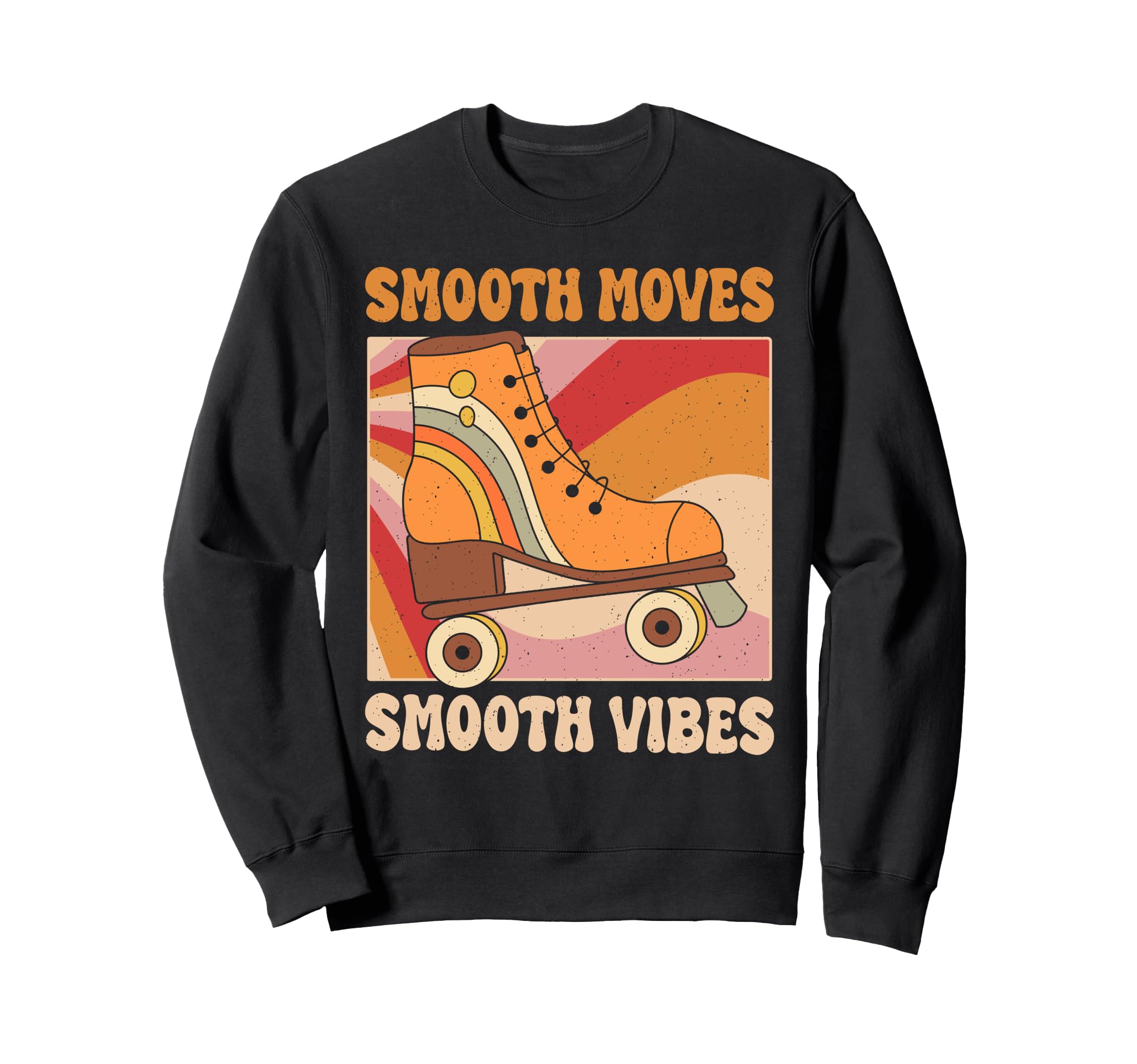 Roller Skating Roller Skates Sweatshirt - Aesthetic Graphic Unisex - T-Shirt, Sweatshirt, Hoodie