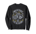Route 66 From East To West Biker Sweatshirt - Trendy Graphic for Adults - T-Shirt, Sweatshirt, Hoodie