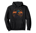 Duck Sunset Distressed Duck Lover Hoodie - Minimalist Print Men Women - T-Shirt, Sweatshirt, Hoodie