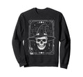 Skull Cat Skeleton Kitty Kitten Sweatshirt - Fun Novelty Design for Adults - T-Shirt, Sweatshirt, Hoodie