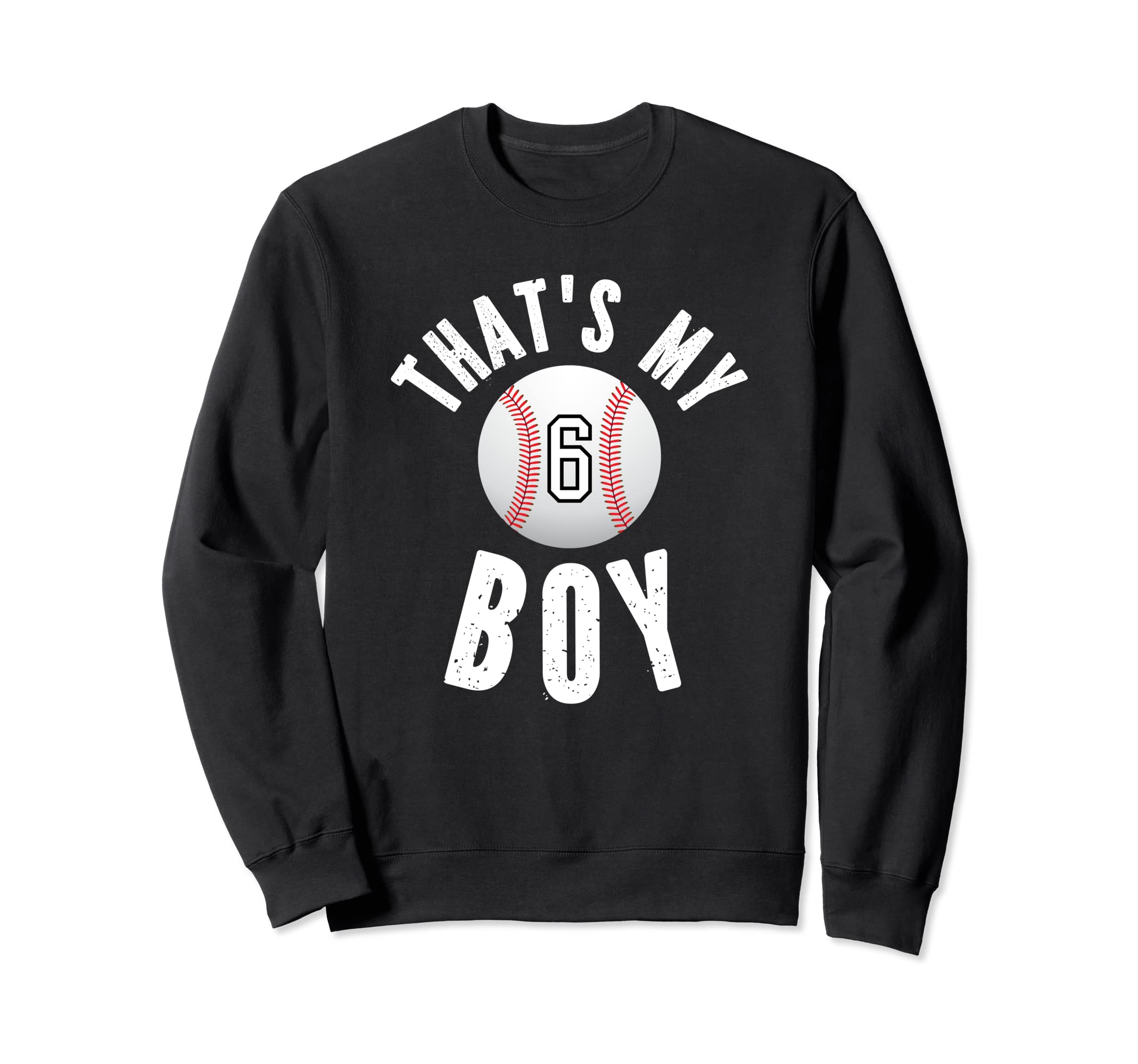 Thats My Baseball Jersey Sweatshirt - Casual Everyday Wear for Adults - T-Shirt, Sweatshirt, Hoodie