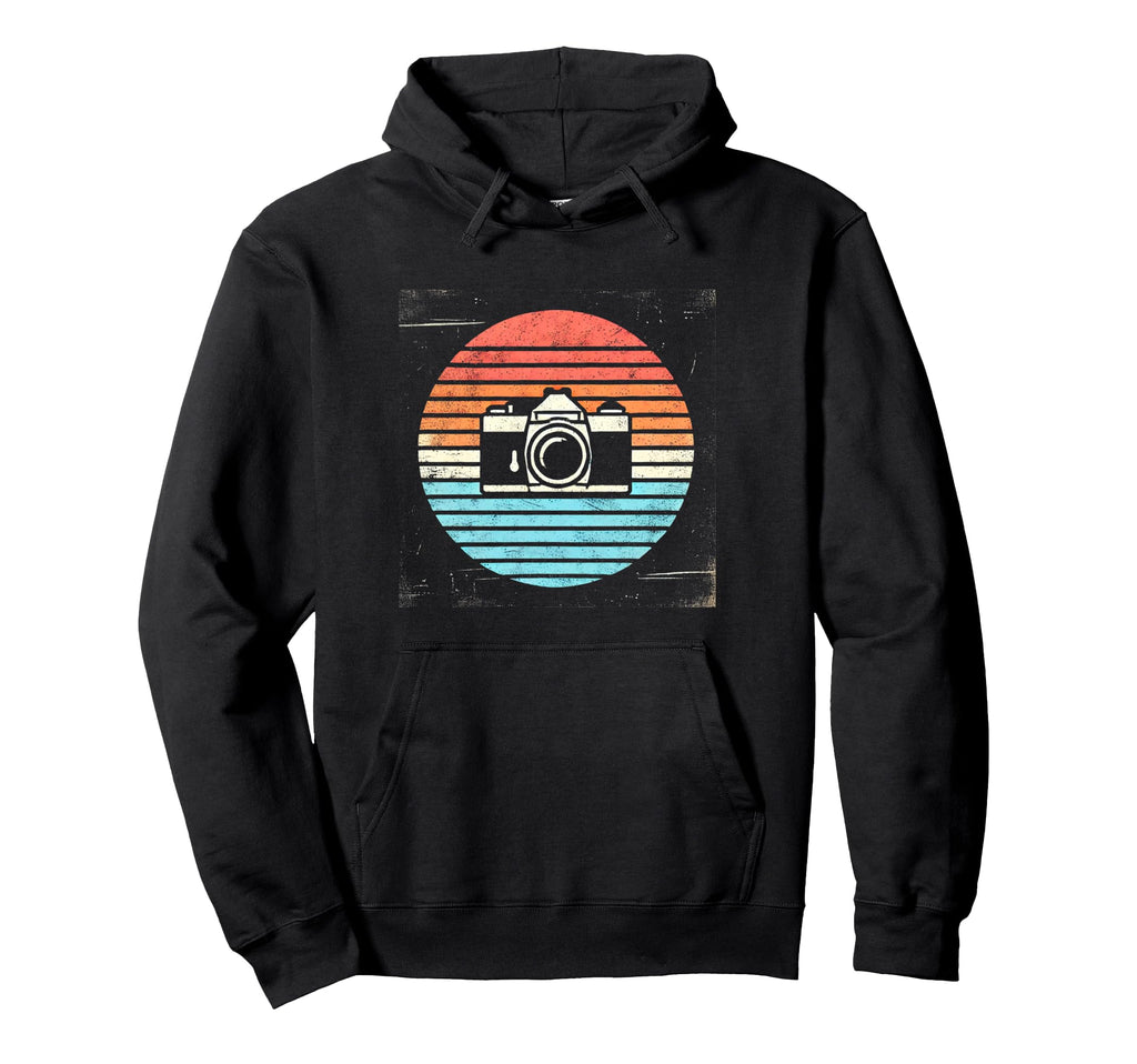 Camera Hoodie - Minimalist Print Unisex - T-Shirt, Sweatshirt, Hoodie