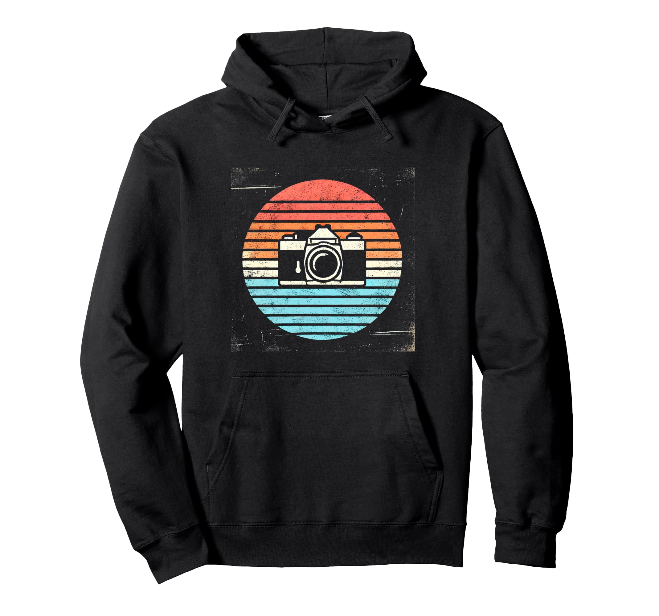 Camera Hoodie - Minimalist Print Unisex - T-Shirt, Sweatshirt, Hoodie