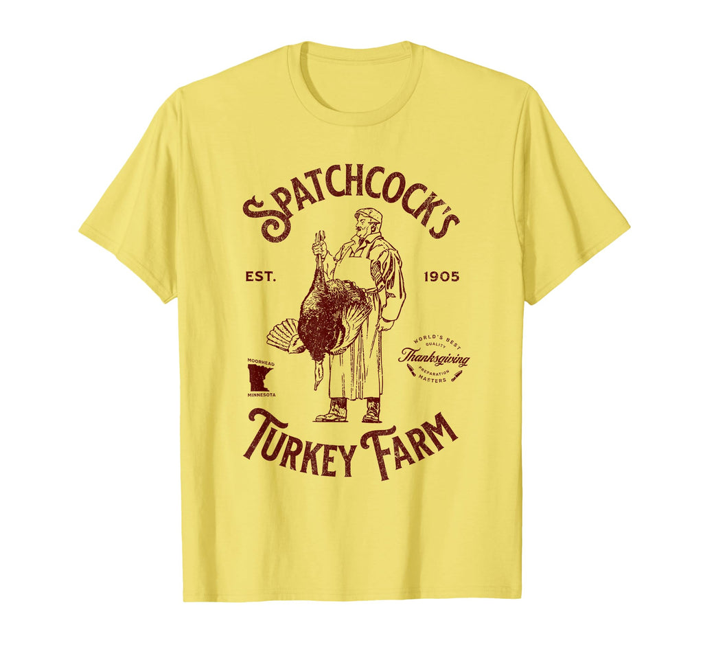 Spatchcocks Turkey Farm Distressed T-Shirt - Trendy Graphic Men Women - T-Shirt, Sweatshirt, Hoodie